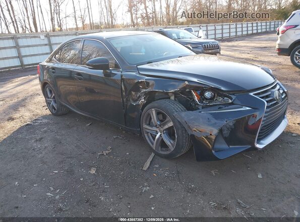JTHCM1D2XH5020434 2017 LEXUS IS 300 Black Przód prawy