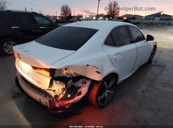JTHCM1D2XH5021082 2017 LEXUS IS 300 White Trasero derecho