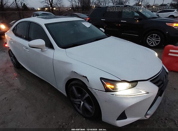 JTHCM1D2XH5021082 2017 LEXUS IS 300 White Delantero derecho