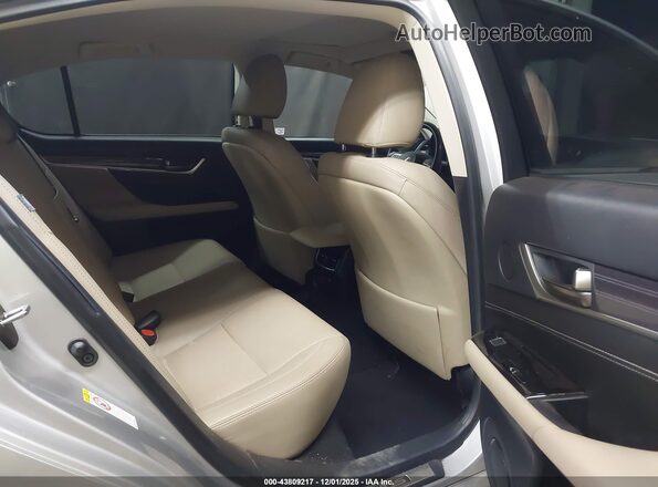 JTHCZ1BL3GA003977 2016 LEXUS GS 350 Silver Vista de la etiqueta del VIN