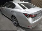 2016 Lexus Gs 350   Silver vin: JTHCZ1BL3GA003977