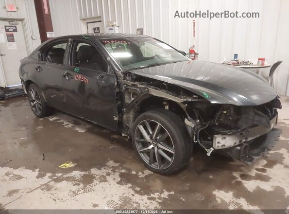 JTHCZ1BL3JA010371 2018 LEXUS GS 350 Серый Передняя правая четверть