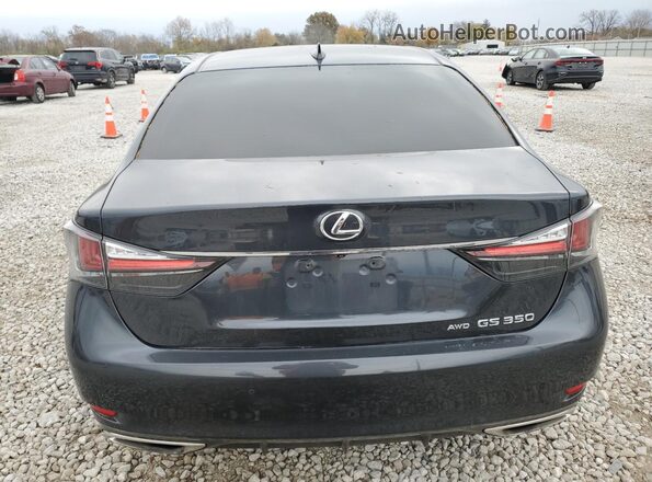 JTHCZ1BL3KA011991 2019 LEXUS GS Blue Widok z tyłu