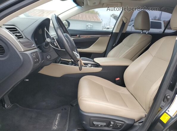 JTHCZ1BL3KA011991 2019 LEXUS GS Blue Widok wnętrza z przodu