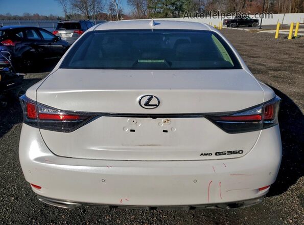 JTHCZ1BL4JA007592 2018 LEXUS GS Белый Вид сзади