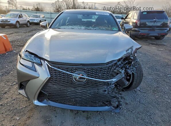 JTHCZ1BL4KA010574 2019 LEXUS GS Gray Front view