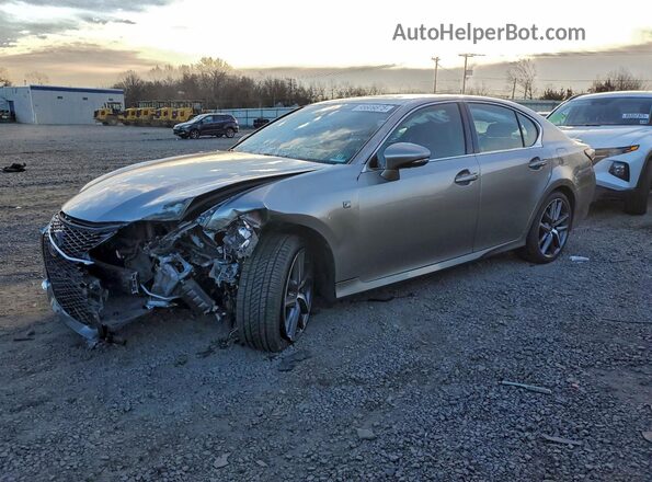 JTHCZ1BL4KA010574 2019 LEXUS GS Gray Front left