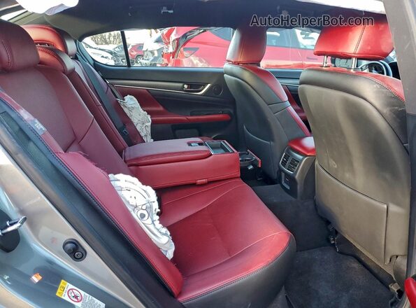 JTHCZ1BL4KA010574 2019 LEXUS GS Gray Rear seats view