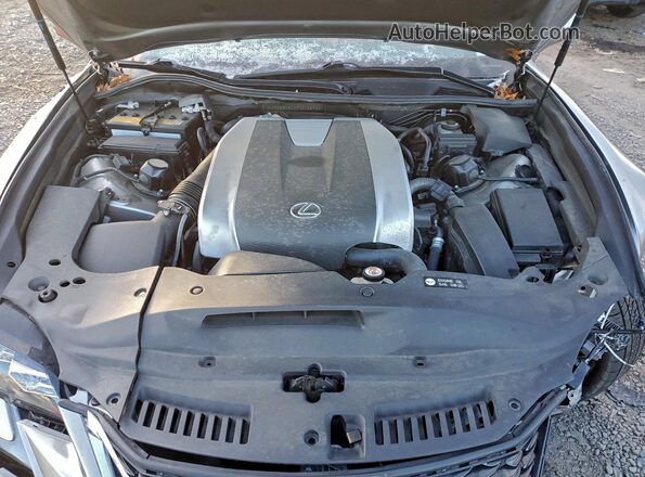 JTHCZ1BL4KA010574 2019 LEXUS GS Gray Rear interior view