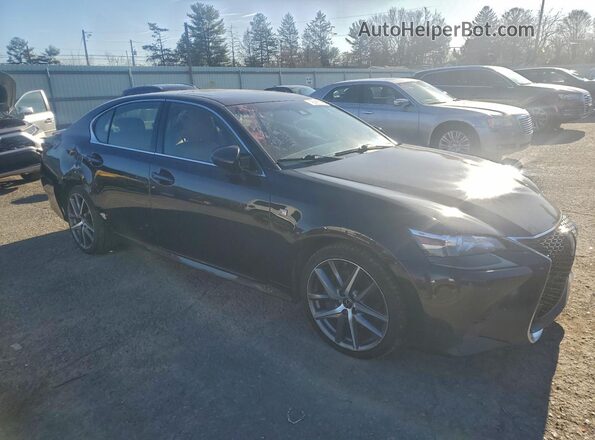 JTHCZ1BL9GA004096 2016 LEXUS GS Черный Передняя правая четверть