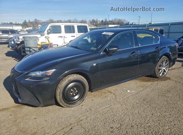 JTHCZ1BL9GA004096 2016 LEXUS GS Черный Передняя левая четверть
