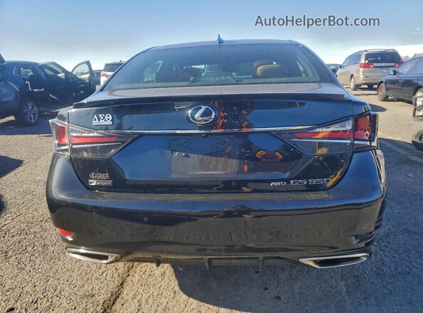 JTHCZ1BL9GA004096 2016 LEXUS GS Черный Вид сзади