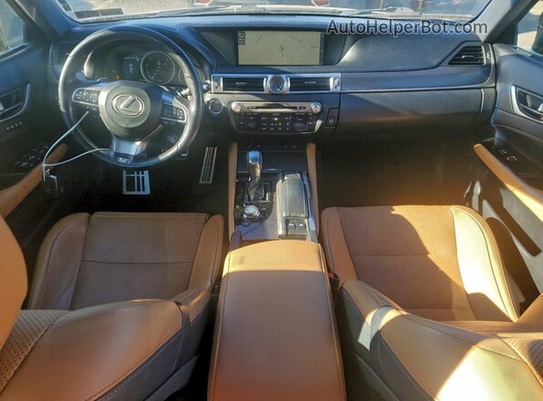 JTHCZ1BL9GA004096 2016 LEXUS GS Черный Вид панели приборов