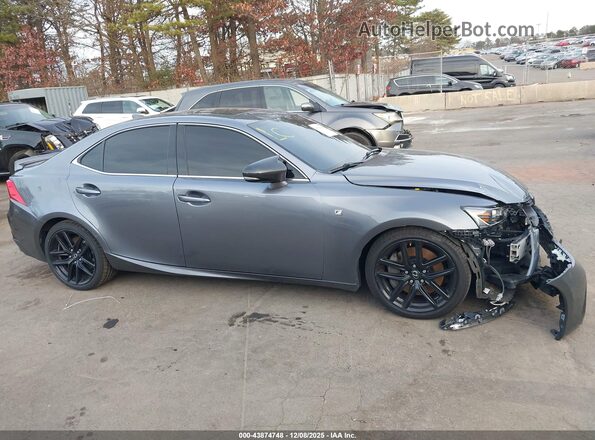 JTHCZ1D21J5014853 2018 LEXUS IS 350 Gray Вид задньої частини салону