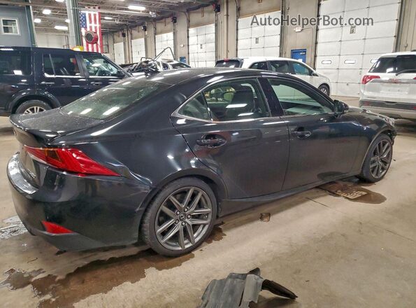 JTHCZ1D22J5015154 2018 LEXUS IS Черный Задняя правая четверть