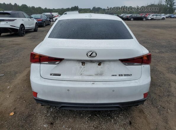 JTHCZ1D24J5016113 2018 LEXUS IS White Հետևի տեսք