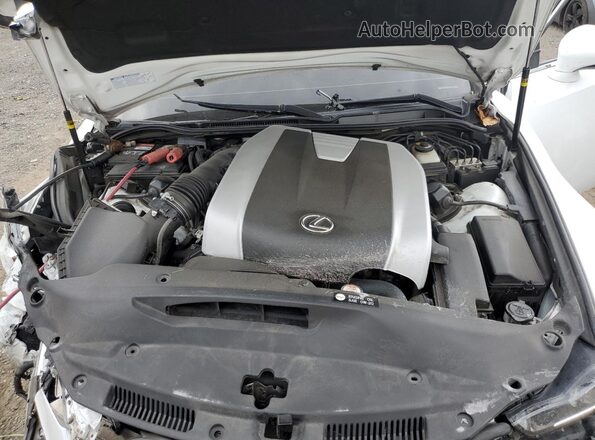 JTHCZ1D24J5016113 2018 LEXUS IS White Սալոնի հետևի տեսք