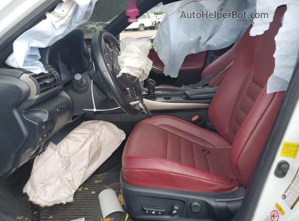 JTHCZ1D24J5016113 2018 LEXUS IS White Սալոնի դիմացի տեսք