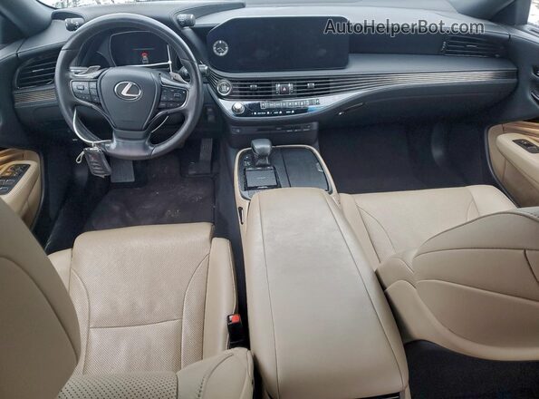 JTHD51FF3M5013790 2021 LEXUS LS Серебряный Вид панели приборов
