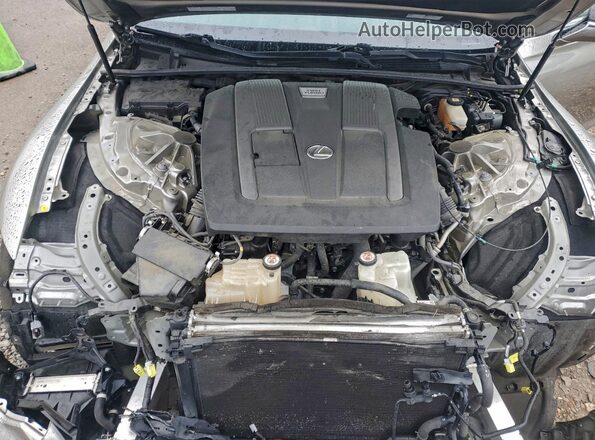 JTHD51FF3M5013790 2021 LEXUS LS Серебряный Вид задней части салона