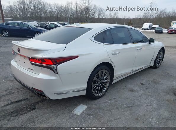 JTHD51FF8L5011967 2020 LEXUS LS 500 Белый Задняя правая четверть
