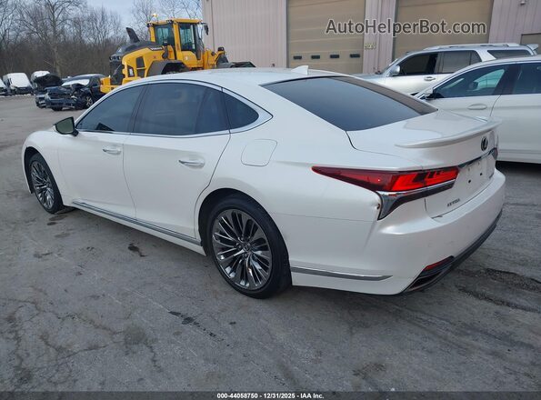 JTHD51FF8L5011967 2020 LEXUS LS 500 Белый Задняя левая четверть