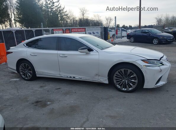 JTHD51FF8L5011967 2020 LEXUS LS 500 Белый Вид задней части салона