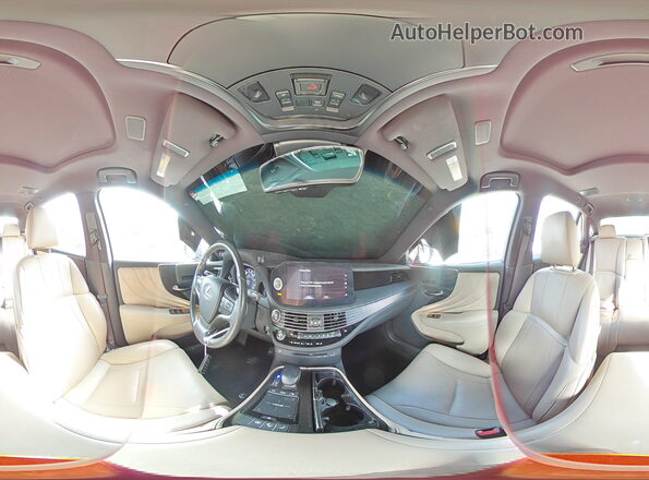JTHD51FFXM5013995 2021 LEXUS LS Белый Панорамный вид салона 360°