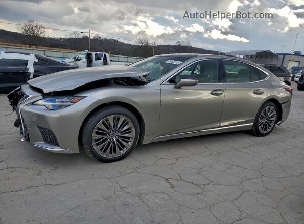 JTHD51GF5N5010664 2022 LEXUS LS Серебряный Передняя левая четверть