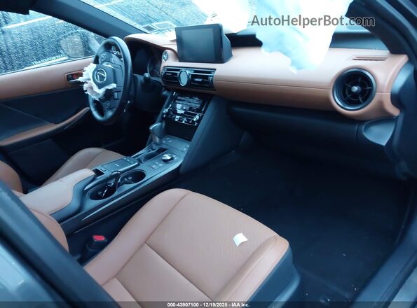 JTHD81F20P5052023 2023 LEXUS IS 300 Серый Вид салона спереди