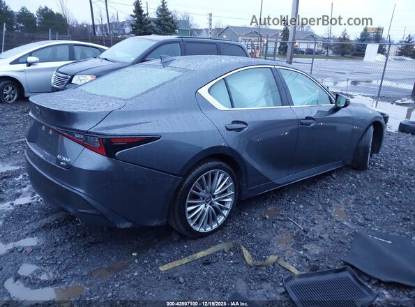 JTHD81F20P5052023 2023 LEXUS IS 300 Серый Задняя правая четверть