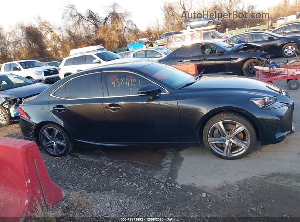 JTHD81F23L5040359 2020 LEXUS IS 300 Black Widok wnętrza z tyłu