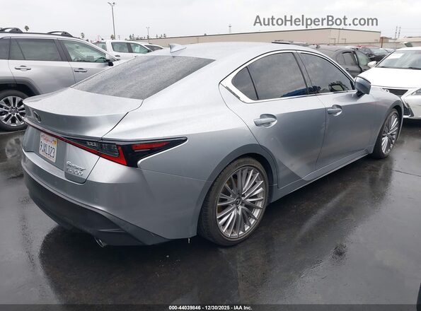 JTHDA1D26P5128559 2023 LEXUS IS 300 Серебряный Задняя правая четверть