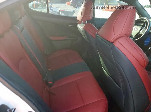 JTHE3JBH4M2033131 2021 LEXUS UX White უკანა სავარძლების ხედი