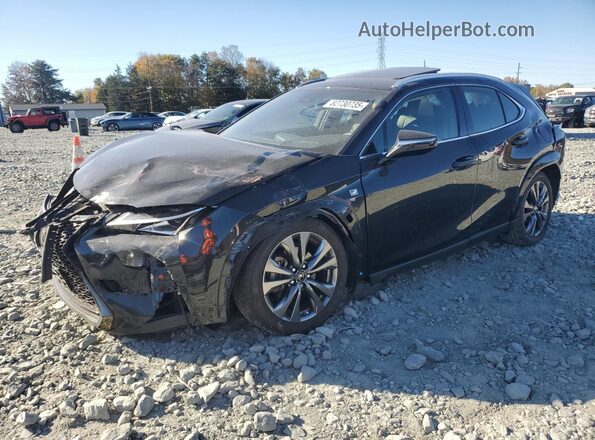 JTHE3JBHXN2051649 2022 LEXUS UX Black Vista tres cuartos delantera izquierda