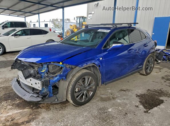 JTHE9JBH4N2057669 2022 LEXUS UX Blue Przód lewy