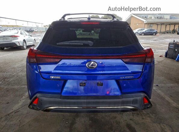 JTHE9JBH8M2037567 2021 LEXUS UX Blue Вид ззаду