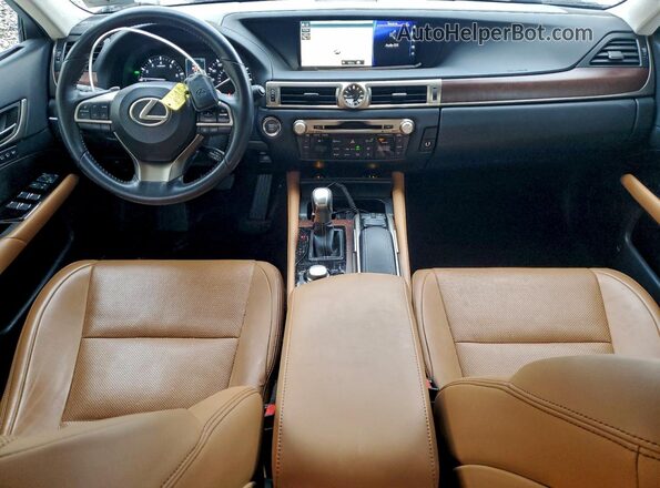 JTHFZ1CLXLA012696 2020 LEXUS GS Белый Вид панели приборов