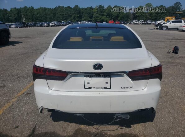 JTHG5LFF9M5014113 2021 LEXUS LS Белый Вид сзади