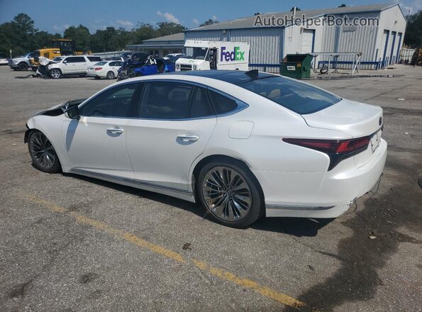 JTHG5LFF9M5014113 2021 LEXUS LS Белый Задняя левая четверть