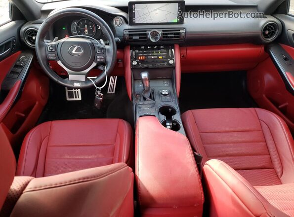 JTHG81F21P5052304 2023 LEXUS IS Белый Вид панели приборов