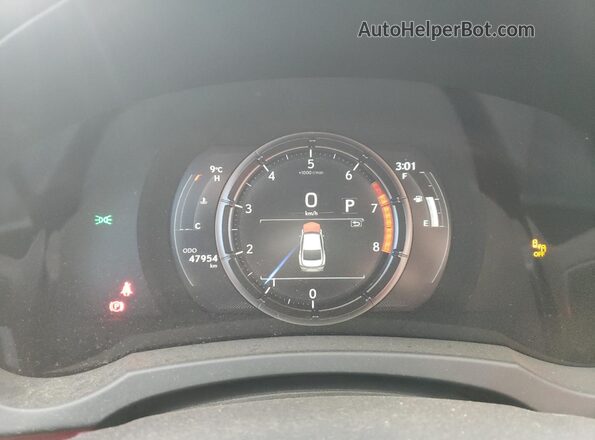 JTHG81F21P5052304 2023 LEXUS IS Белый Вид щитка приборов