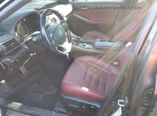 JTHGA1D23L5101505 2020 LEXUS IS Black Front interior view