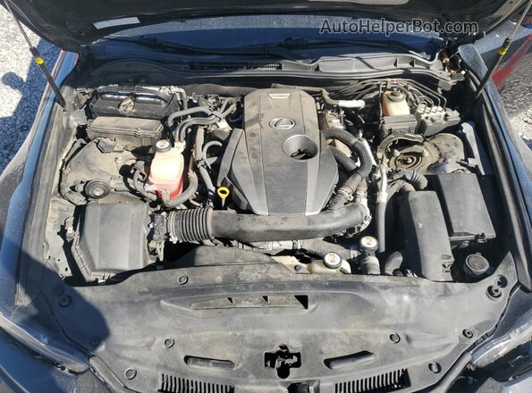 JTHGA1D23L5101505 2020 LEXUS IS Black Rear interior view