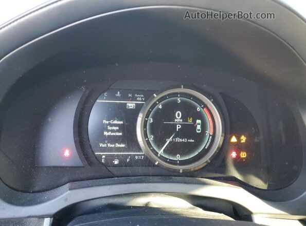 JTHGA1D23L5101505 2020 LEXUS IS Black Instrument cluster view