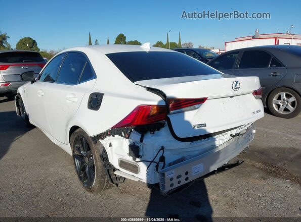 JTHGA1D26L5106102 2020 LEXUS IS 300 Белый Задняя левая четверть