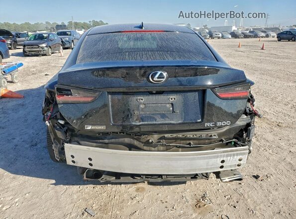 JTHGA5BC2M5011086 2021 LEXUS RC Black Widok z tyłu
