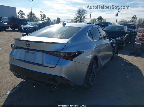 JTHGZ1B20M5039445 2021 LEXUS IS 350 Серебряный Задняя правая четверть