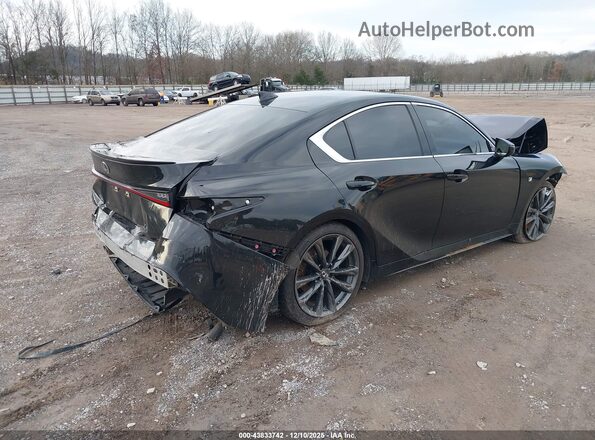 JTHGZ1B20P5068948 2023 LEXUS IS 350 Черный Задняя правая четверть