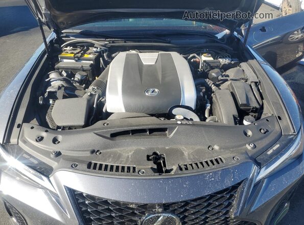 JTHGZ1B21M5047666 2021 LEXUS IS Gray Вид задньої частини салону